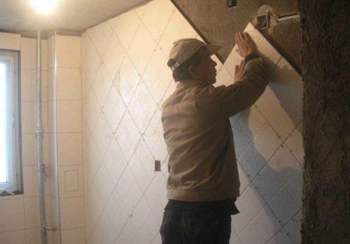 长沙家庭室内装修:已经刷了腻子的墙还能贴瓷砖吗?刷了腻子的墙怎么贴瓷砖