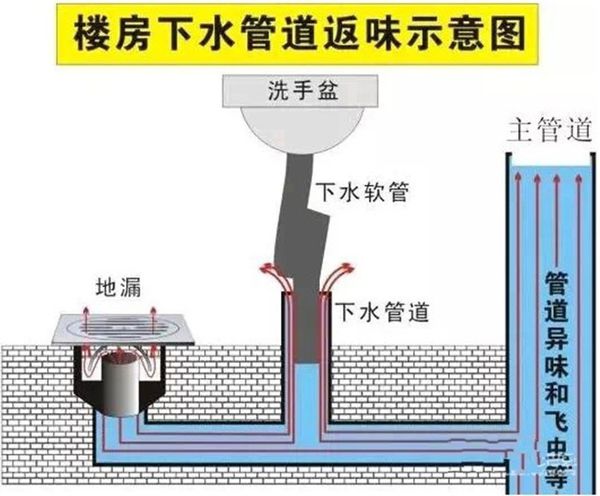 卫生间面盆下水管道反味怎么办?