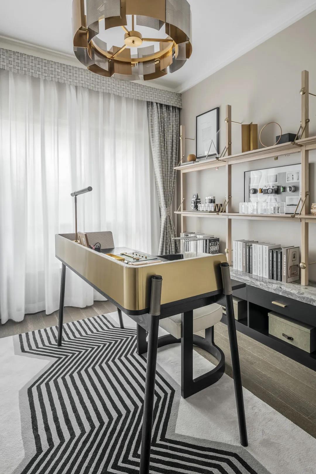 120㎡现代轻奢风格新房装修，细节体现美感！