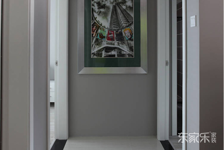 湘潭东方名苑114平米现代简约风格装修案例