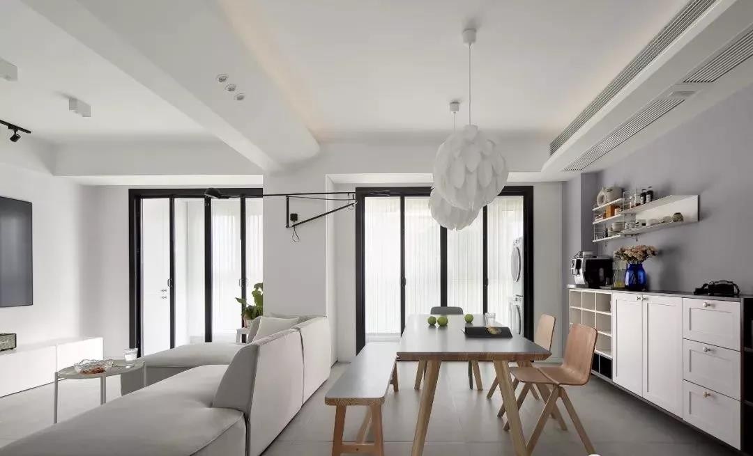 121m²四房时尚简约风装修，对未来生活的畅想